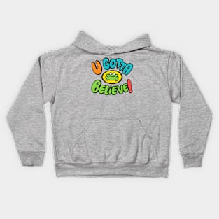 Frog Believer 2 - v2 Kids Hoodie